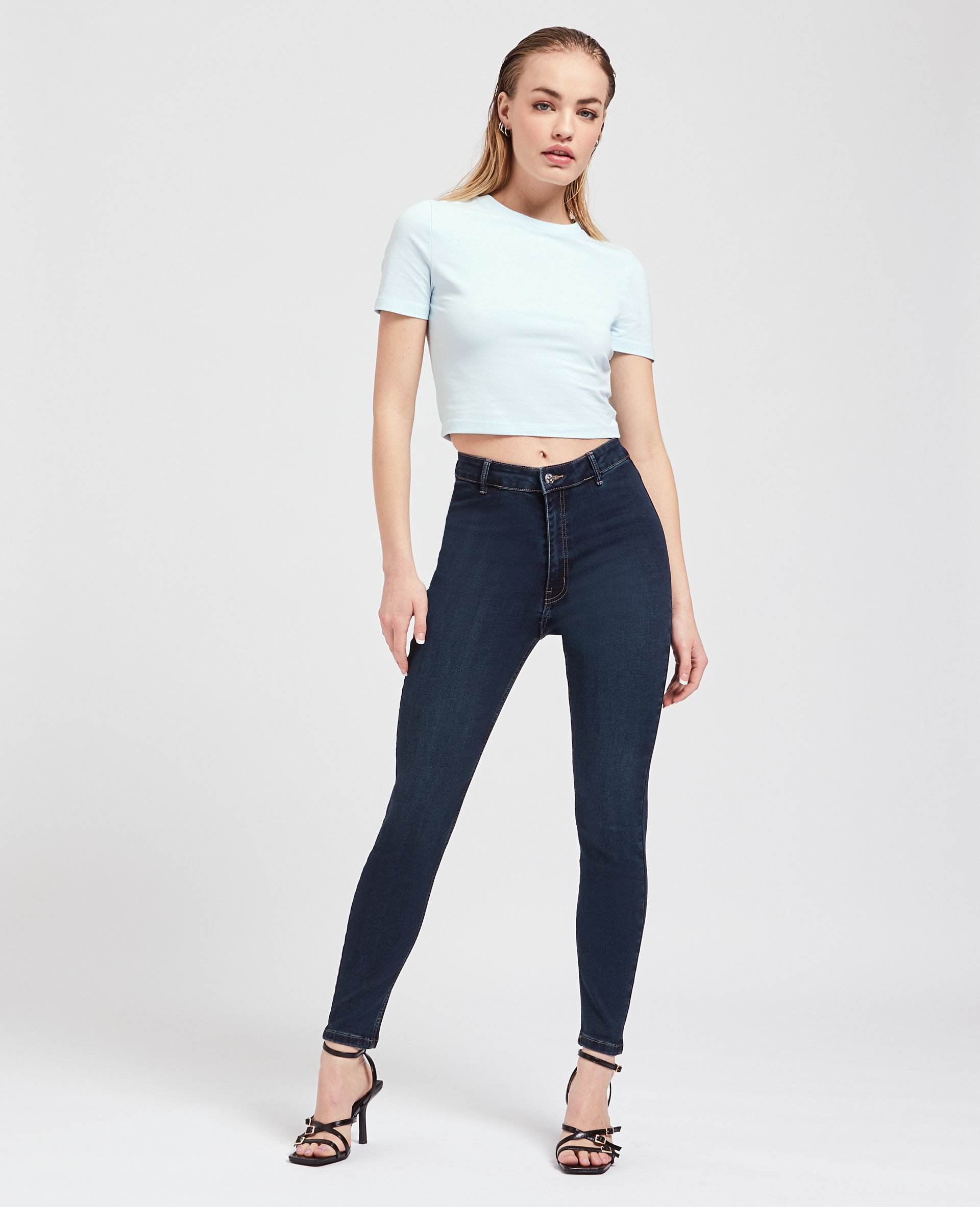 Jean slim bleu brut - Pimkie