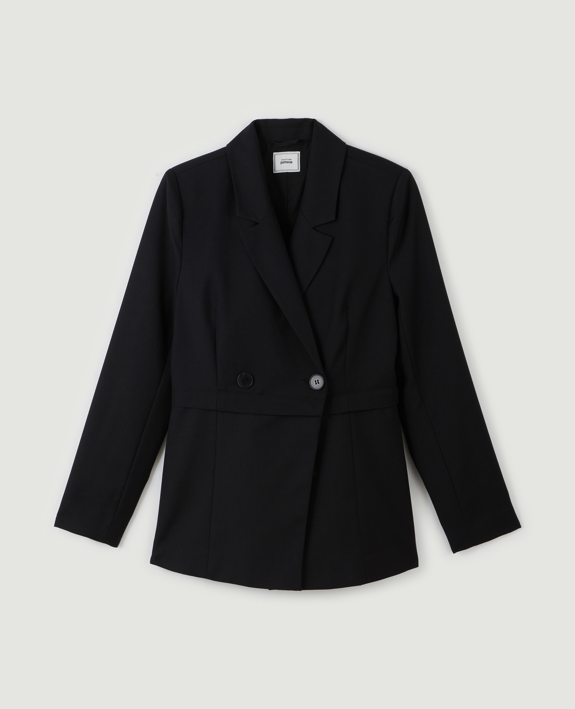 Veste blazer 2 longueurs noir - Pimkie