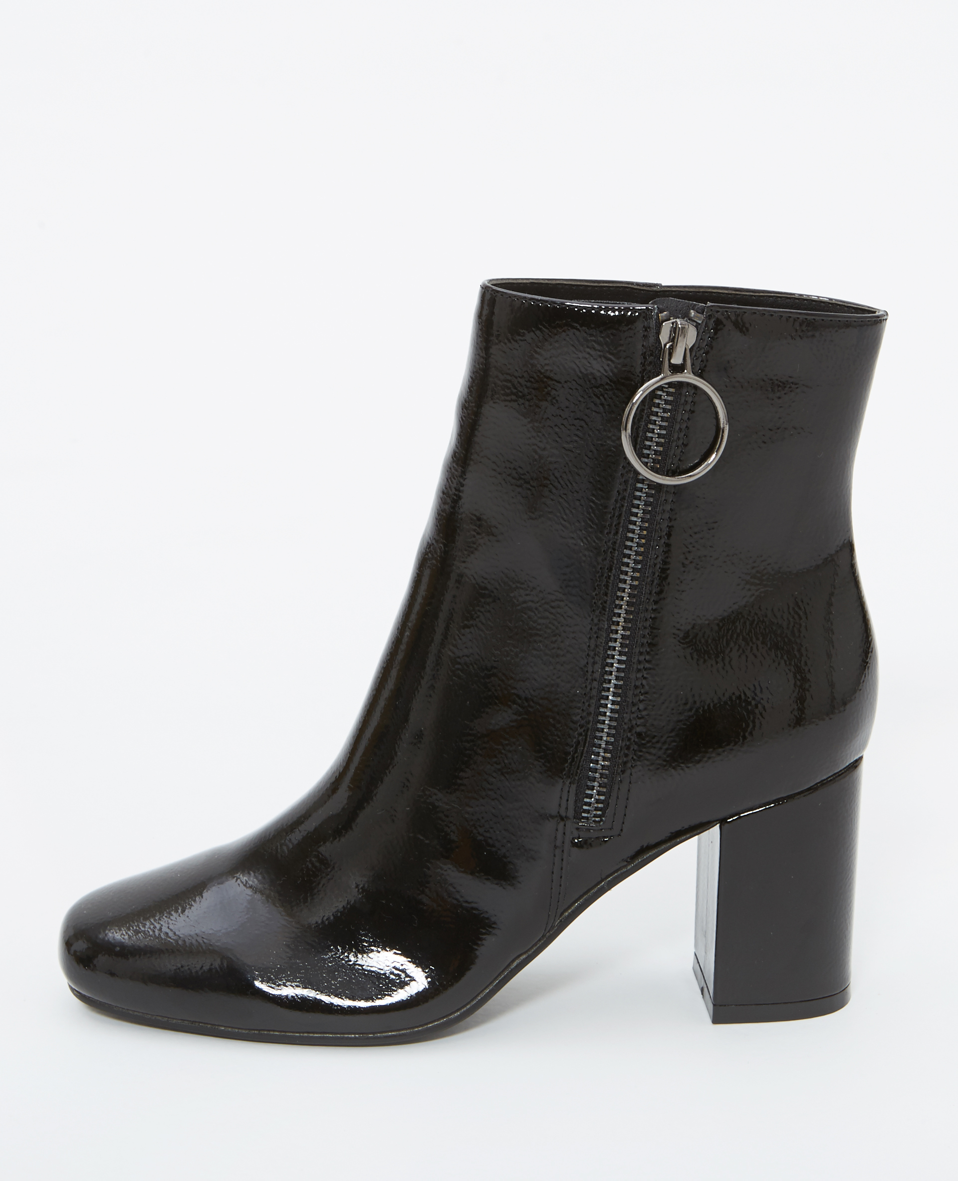 Bottines vernis a on sale talon
