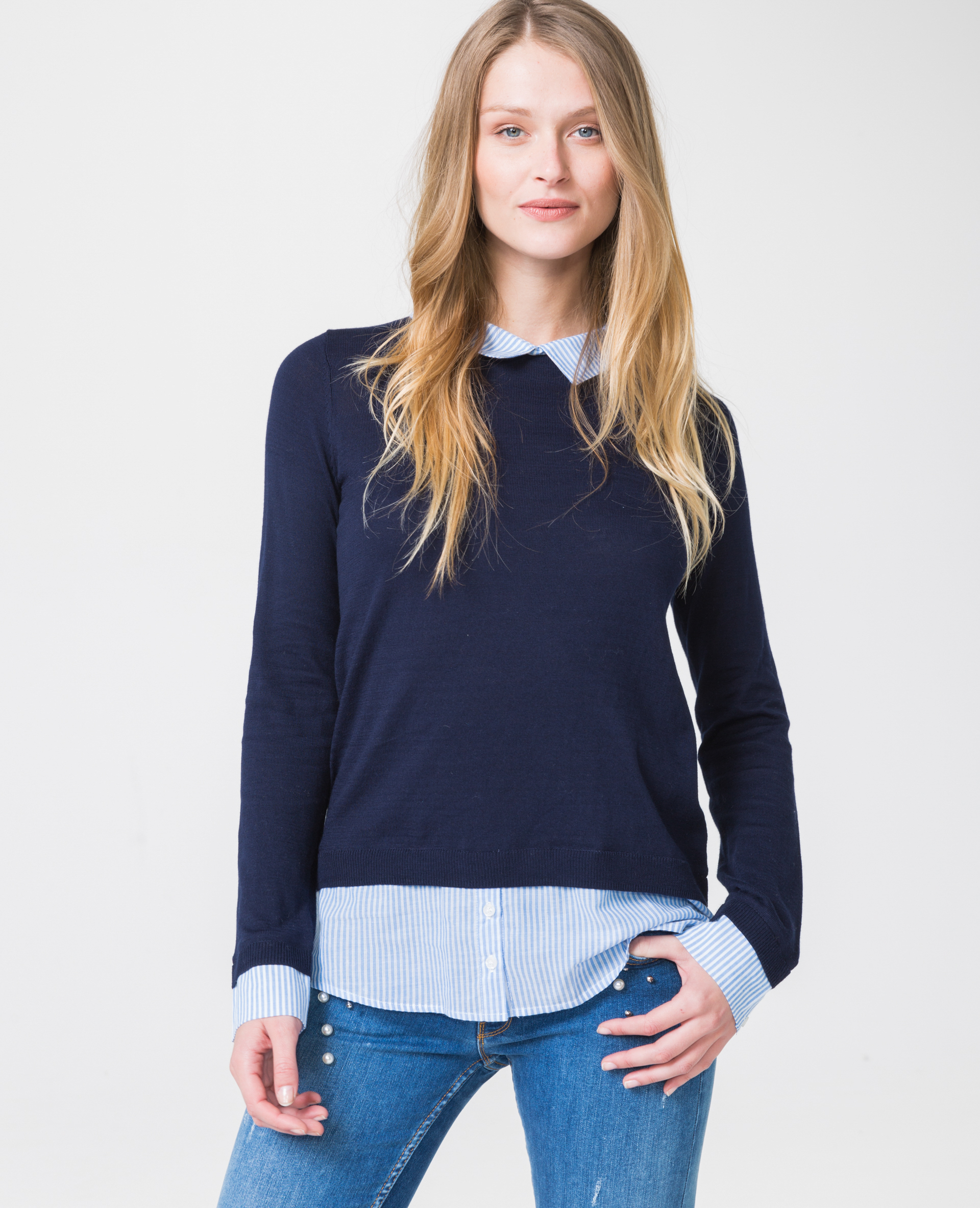Pull et shop chemise femme