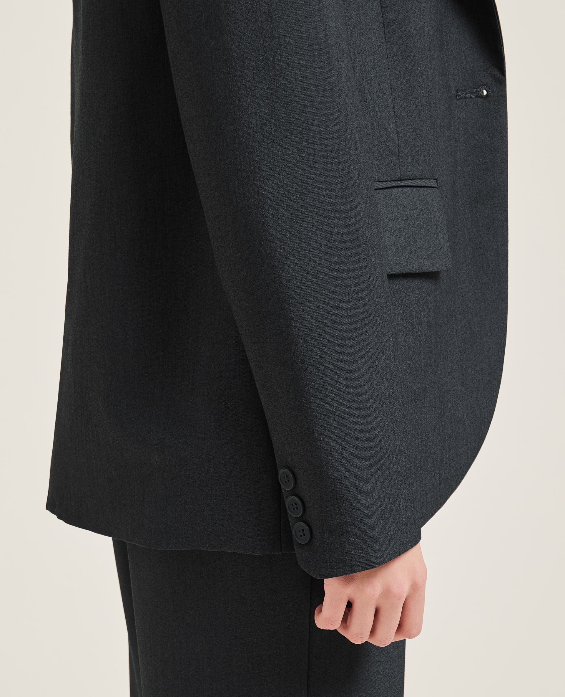 Veste blazer cintrée gris chiné - Pimkie