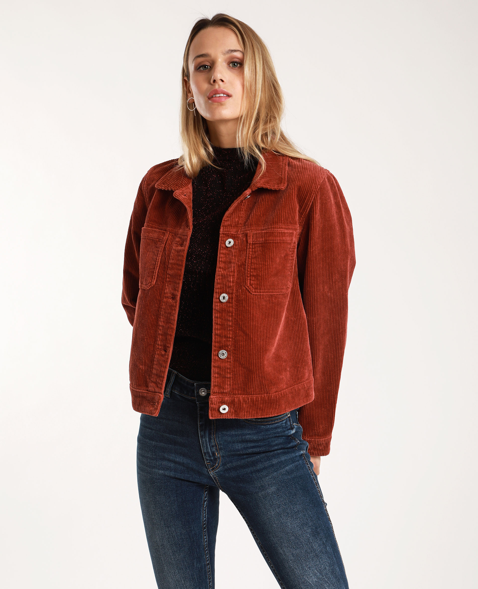 Veste en online jean velour