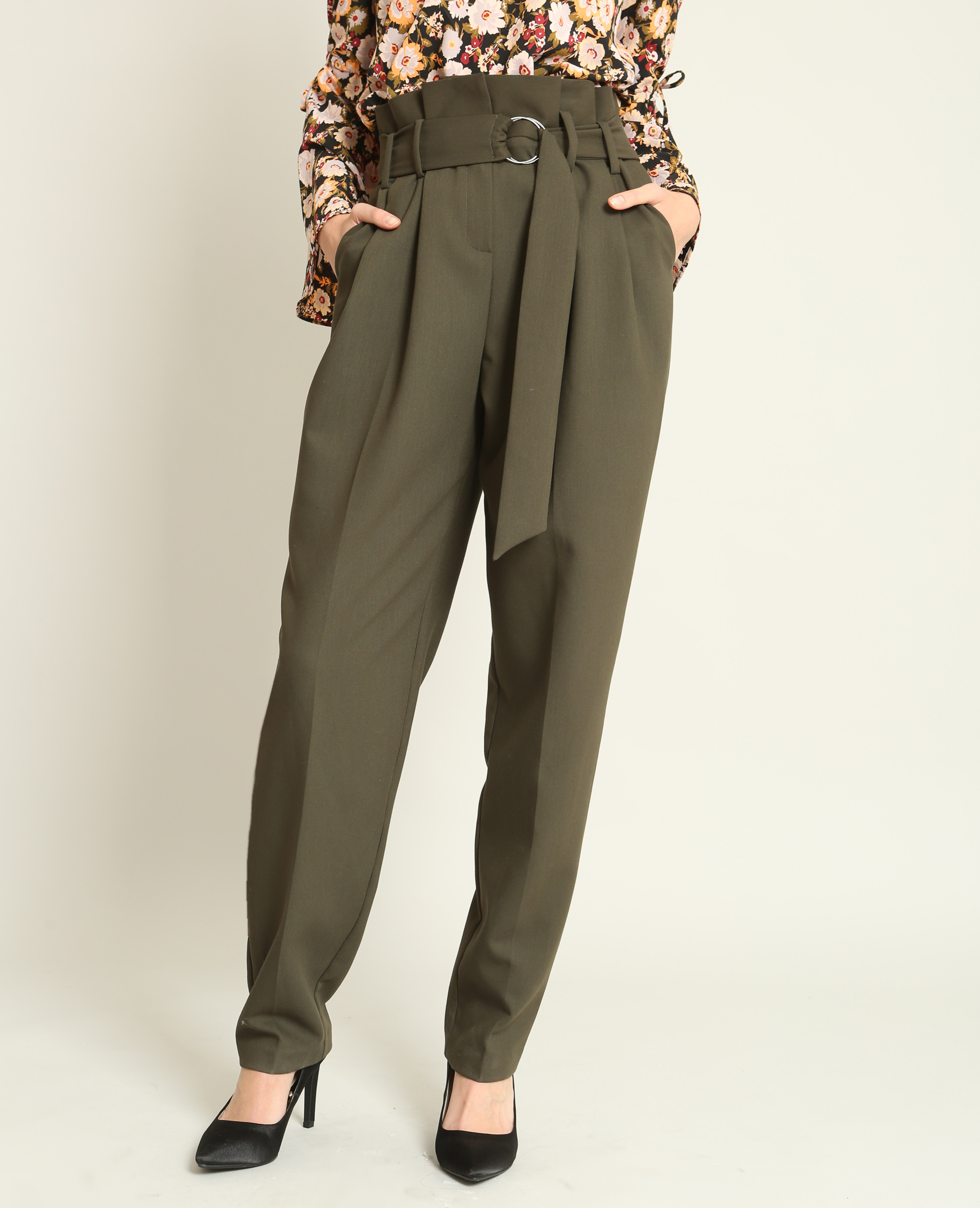 Pantalon sales carotte fille